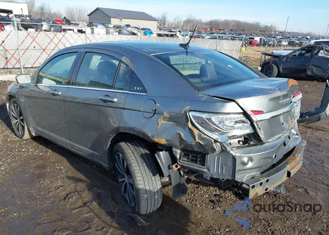 2013 Chrysler 200 Touring из США, поврежденный, VIN 1C3CCBBB4DN726441